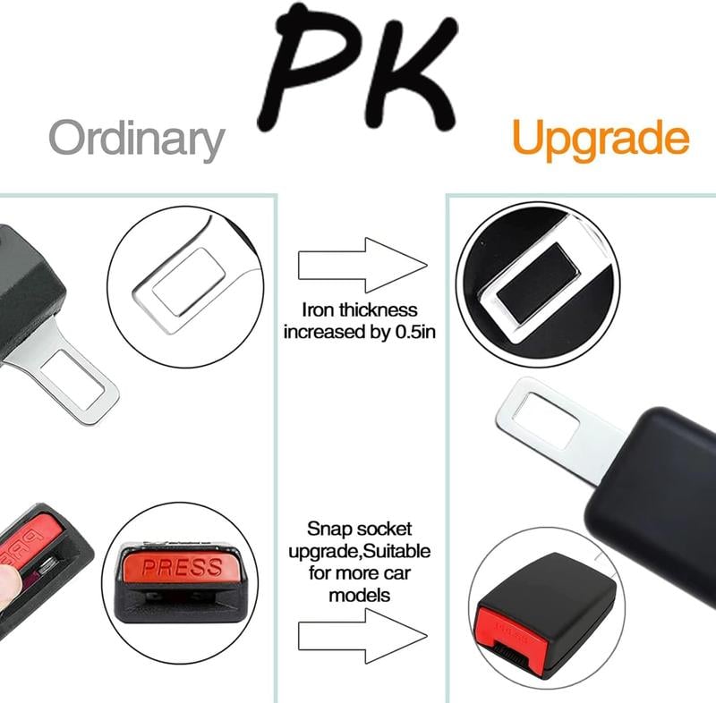 🎁2025 Limited Time Sale - 50% OFF🔥🚗Car Belt Buckle Extension Seat Belt Clips🛞