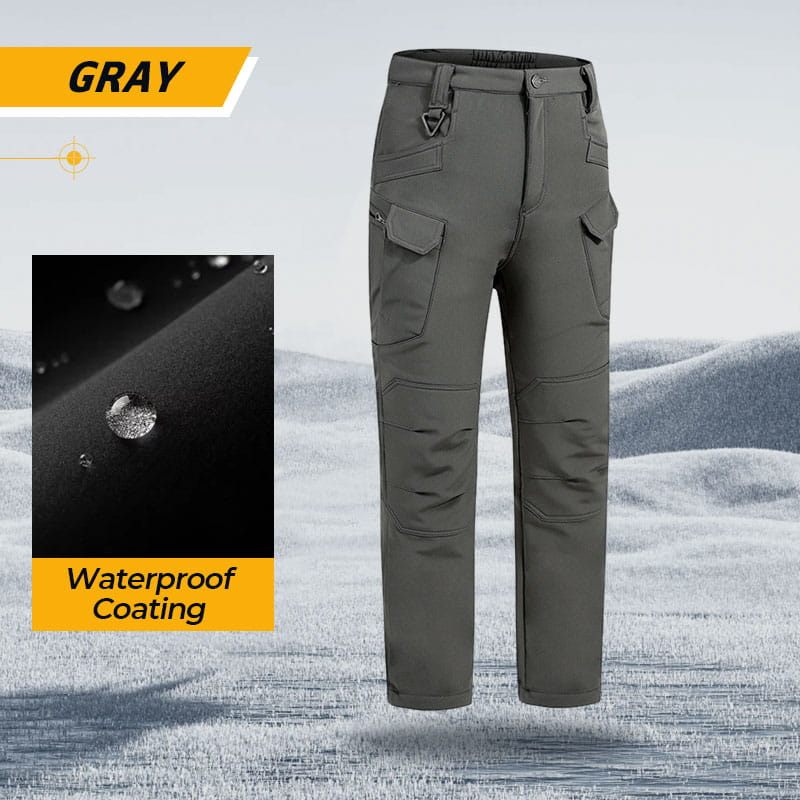 🔥Last day sale 50% OFF🔥Men's Outdoor Hiking Waterproof Warm Pants👖