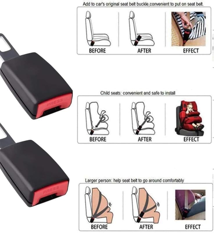 🎁2025 Limited Time Sale - 50% OFF🔥🚗Car Belt Buckle Extension Seat Belt Clips🛞