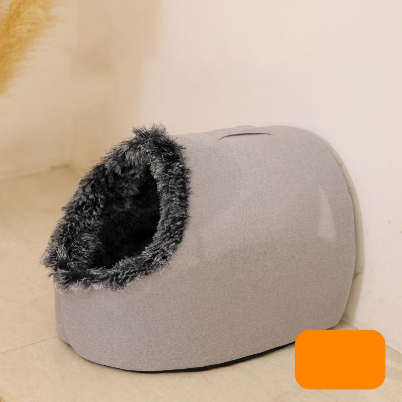 💥Hot sale 🐾OFFWinter Warm Pet Cave Bed