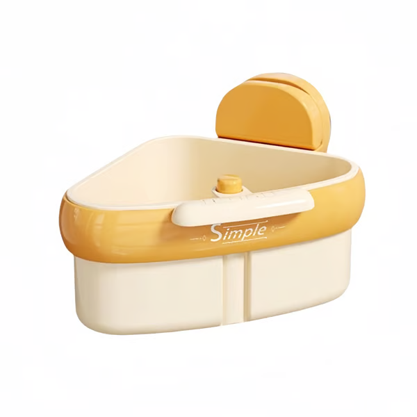 Suction Cup Sink Corner Rack