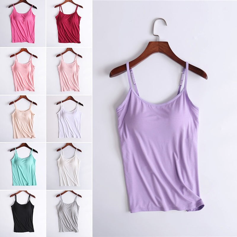 ☀️Spring Sale☀️ - Tank With Built-In Bra💥