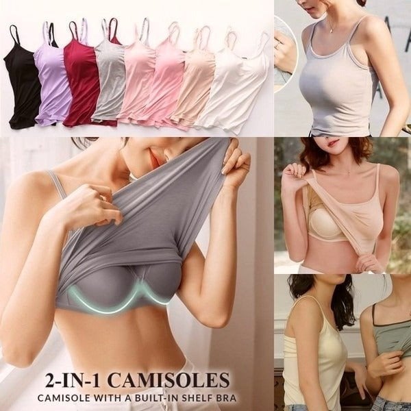 ☀️Spring Sale☀️ - Tank With Built-In Bra💥