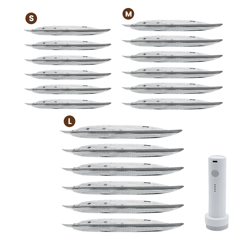 🏆⚡ 50K+ SOLD! Cordless Travel Vacuum Storage Compression Bag