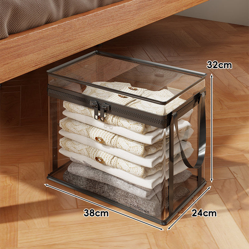 49% OFF📦Large Heavy-Duty Thick Plastic Clear Storage Bag for Clothes, Moving & Storage