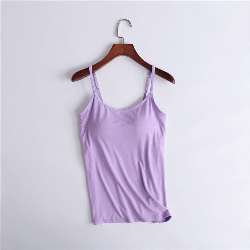 ☀️Spring Sale☀️ - Tank With Built-In Bra💥