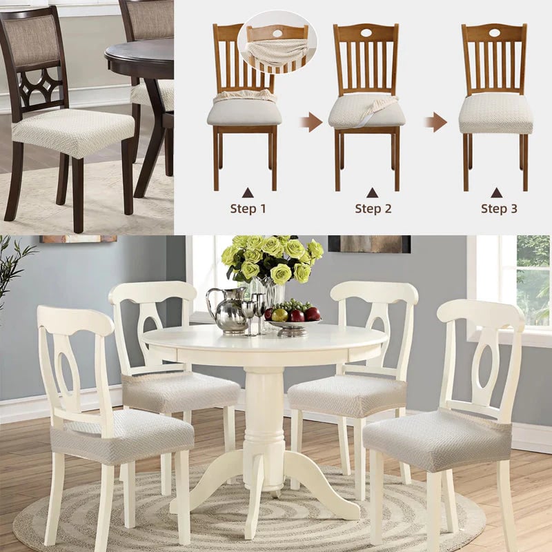 Waterproof Jacquard chair covers – durable, elegant and easy to care for 🪑 | Autumn promotion: 50% discount for a limited time only