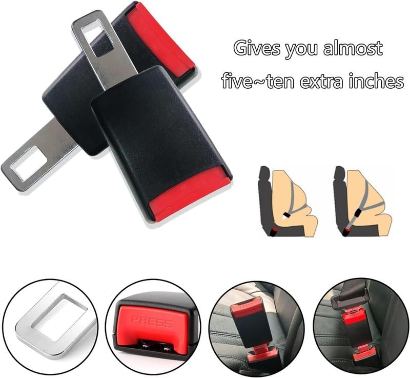 🎁2025 Limited Time Sale - 50% OFF🔥🚗Car Belt Buckle Extension Seat Belt Clips🛞