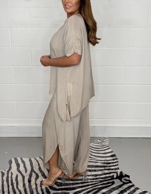 Summer Limited Time 49% Off🔥🎁Floaty 2 Piece Sleeved Trouser Set