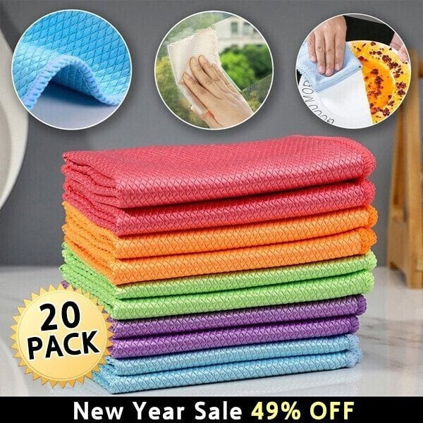 š„BUY 5 GET 5 FREEš„Streak-Free Miracle Cleaning Cloths - Reusable
