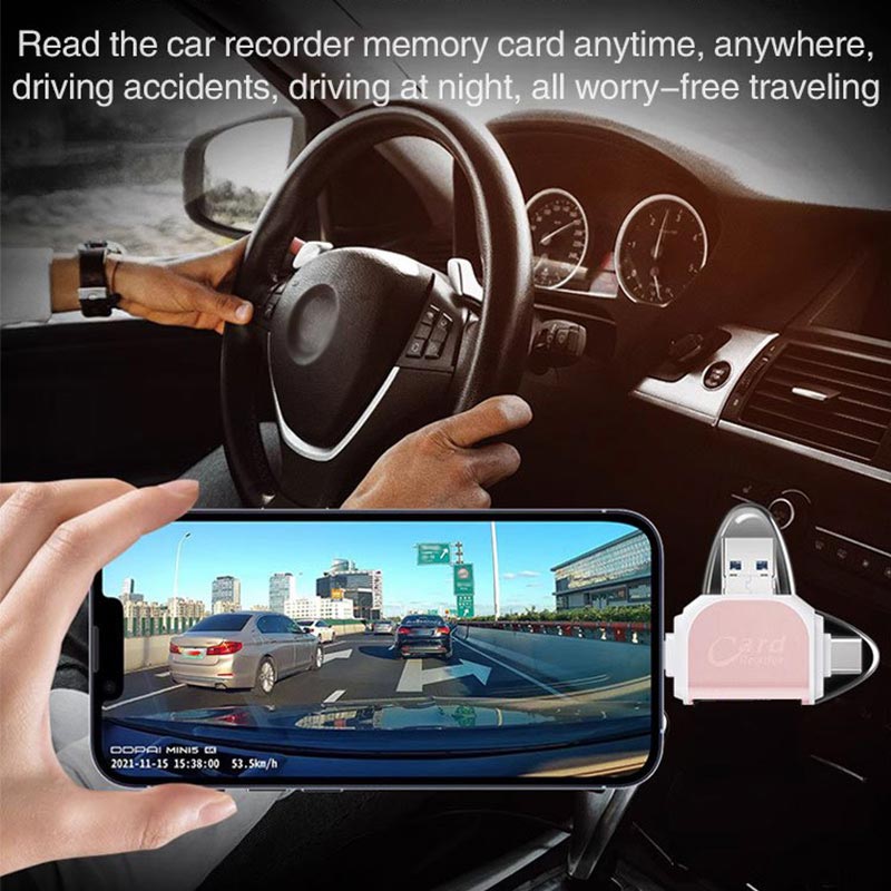 🔥Hot Sale - 49% OFF🔥4-in-1 Multifunctional Card Reader