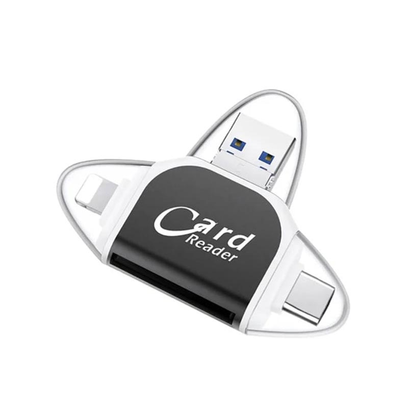 🔥Hot Sale - 49% OFF🔥4-in-1 Multifunctional Card Reader