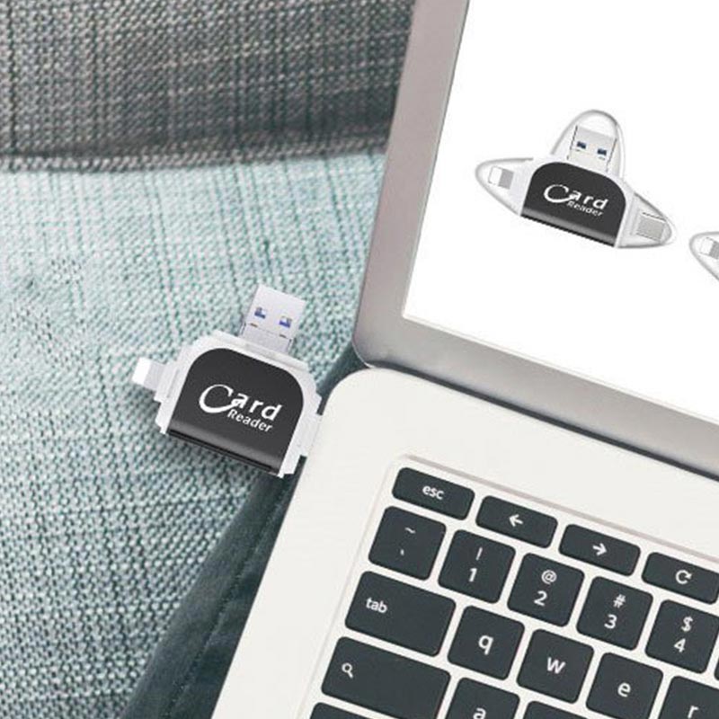 🔥Hot Sale - 49% OFF🔥4-in-1 Multifunctional Card Reader