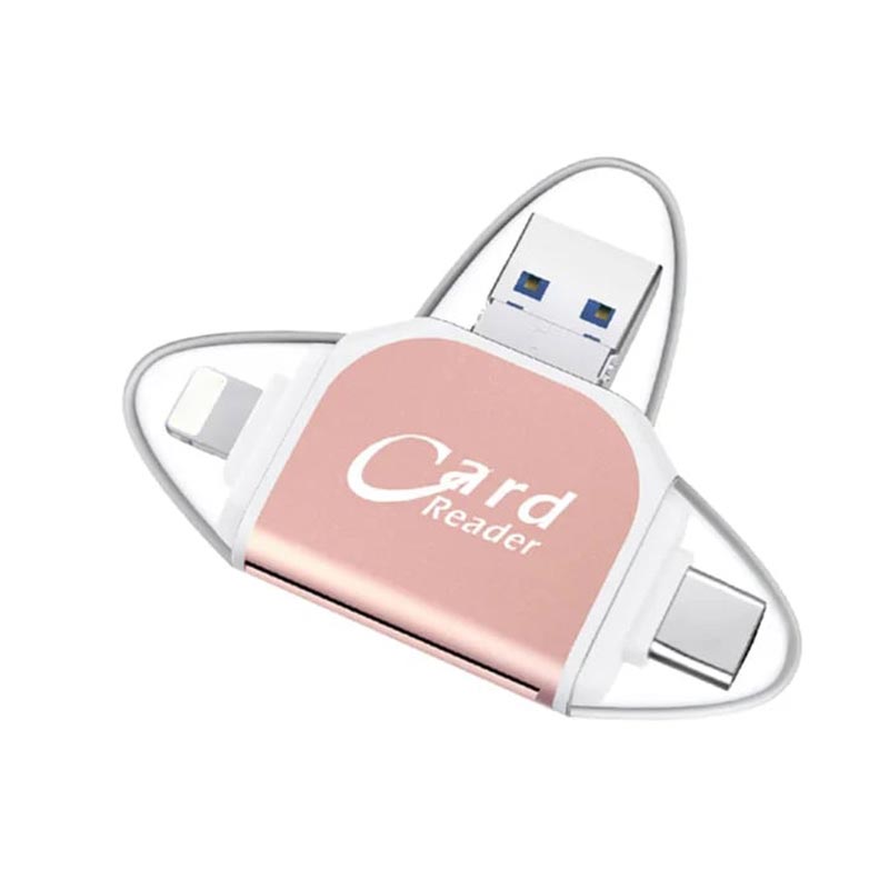 🔥Hot Sale - 49% OFF🔥4-in-1 Multifunctional Card Reader