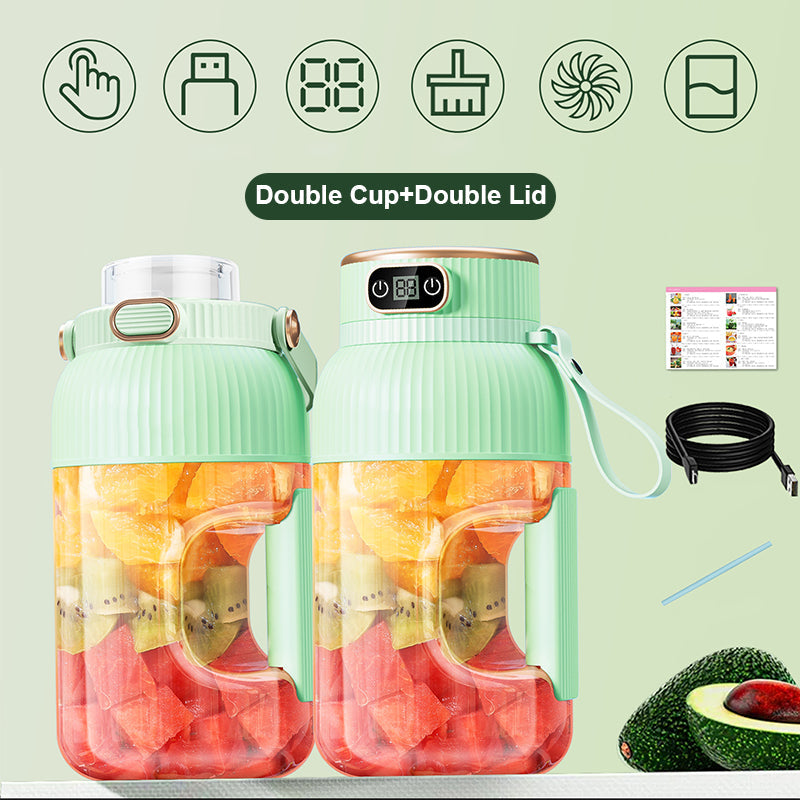 🔥Multifunctional Portable Juicer Cup With Digital Display