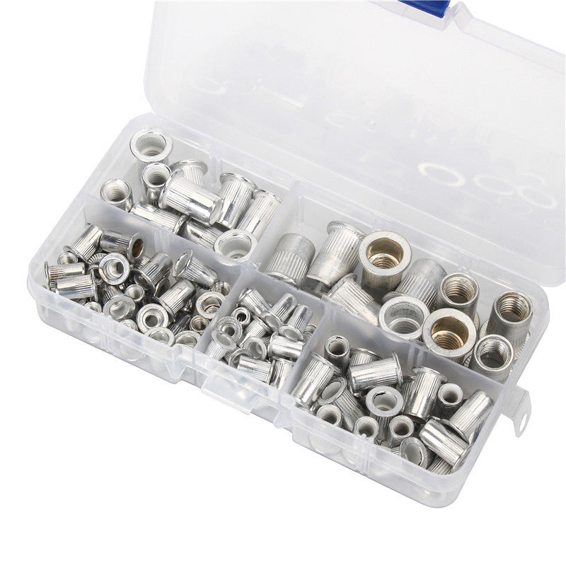 Flat Head Threaded Insert Nut Rivet Nuts Set