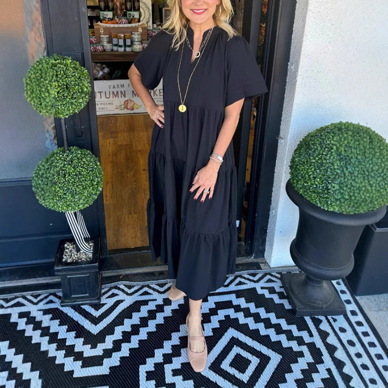 💕Limited Time 49% Off💕Women’s Elegant Tiered Maxi Dress