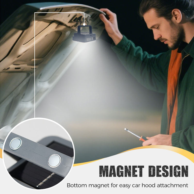 🔥HOT SALE 50% OFF🏆Portable & Waterproof Solar-Powered Camping Light🌞🏕️