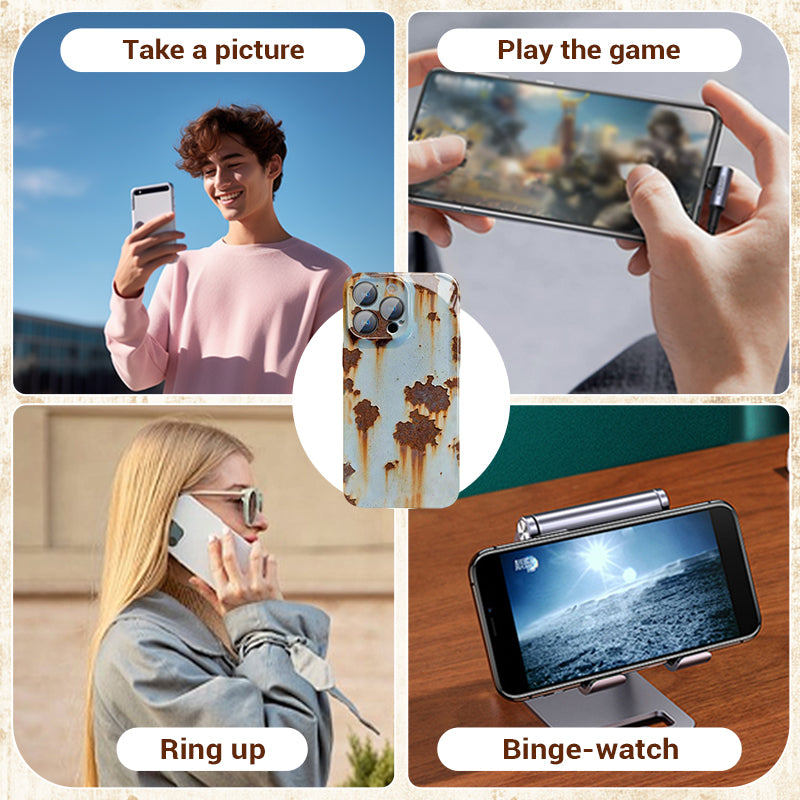 Vintage Rust Hard Case For iPhone