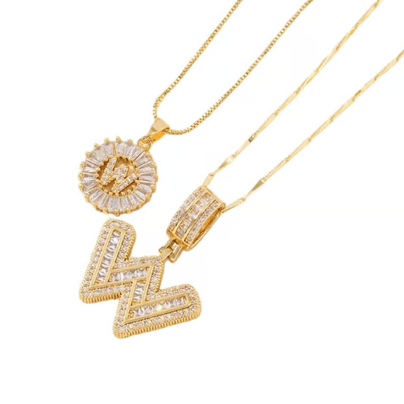 💍Last Day Only £8.99 & 2 Pack💍 Initial Letter Pendant Necklaces-Best Gift for your friends💝