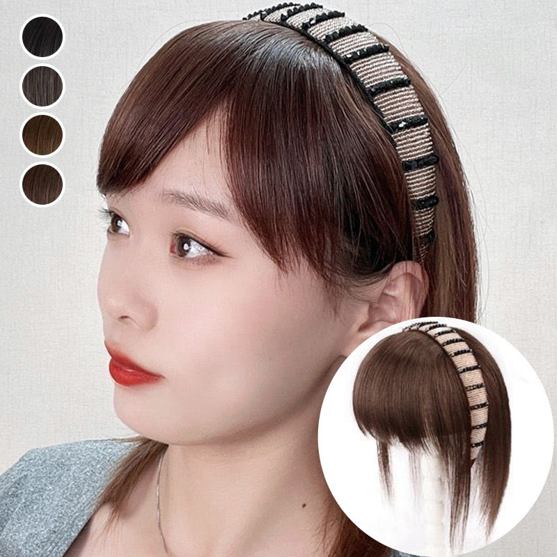 🎁2025 Hot Sale 50% OFF💥Synthetic Hair Fringe with Hair Band(50% OFF)