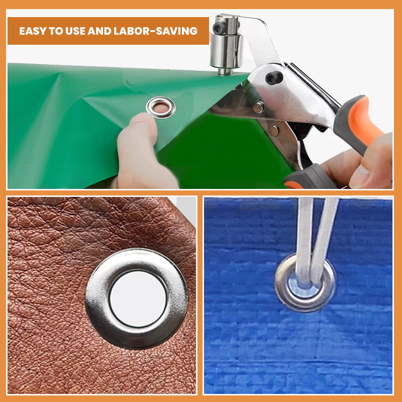 Durable Handheld Hole Punch Pliers with Grommets