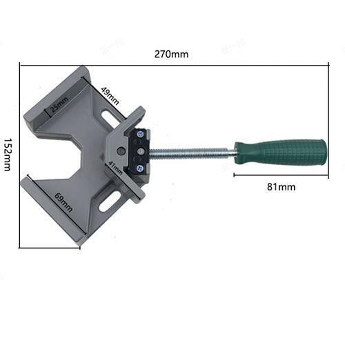 🔥50% discount!! Limited stock🔥Robust and durable right angle clamp at 90°