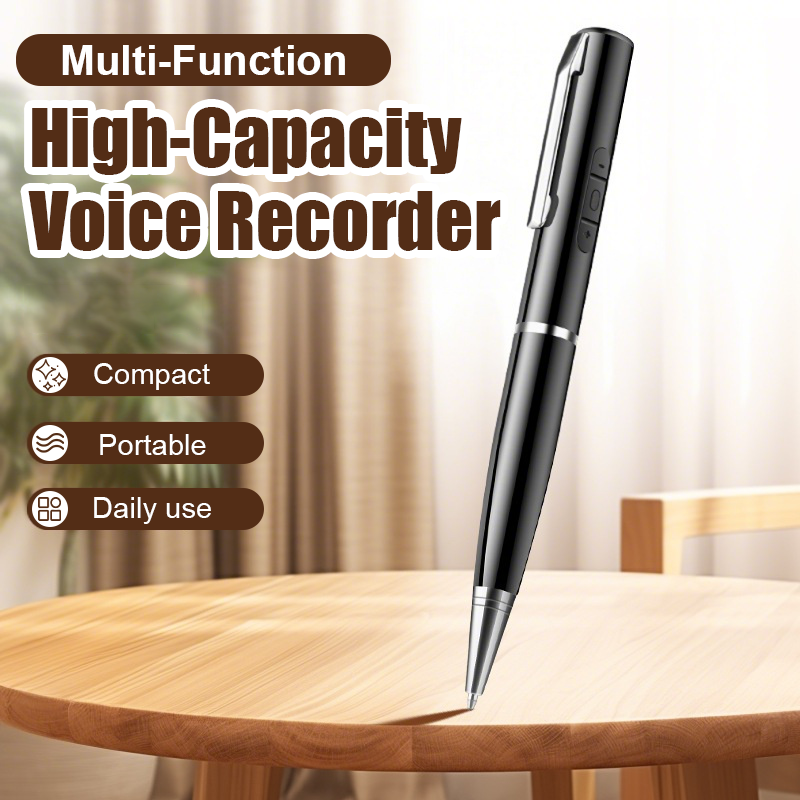 Multi-Function High-Capacity Voice Recorder Pen