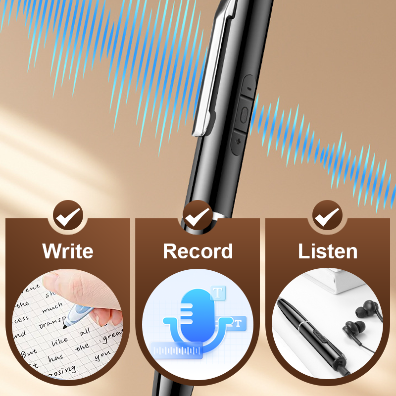 Multi-Function High-Capacity Voice Recorder Pen
