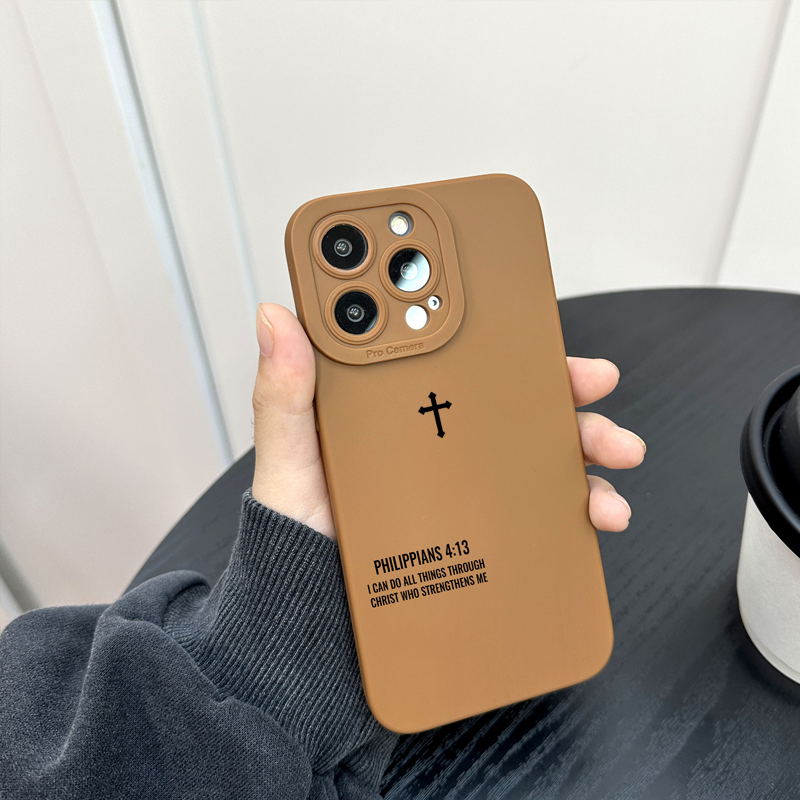 🎁 Hot Sale 49% OFF 🔥Matte Cross Pattern iPhone Case