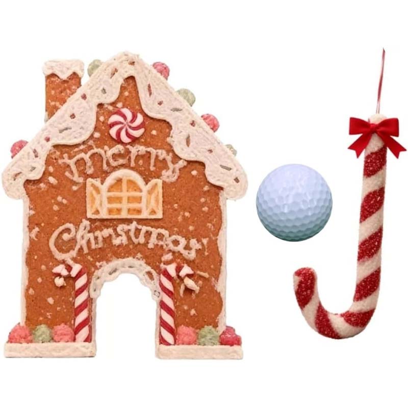 🎄⛳ Christmas Gingerbread Golf Game Set 🧑🎄