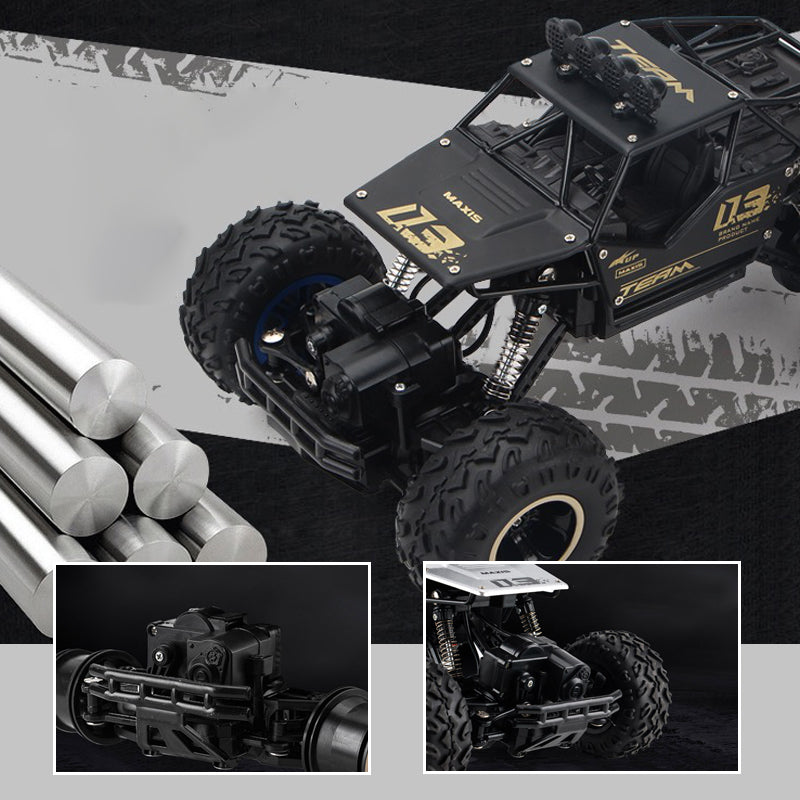 š„Hot Saleš„Children Alloy Climbing Four-wheel Drive RC Car-ā”Dual high-powered magnetic motors (powerful)