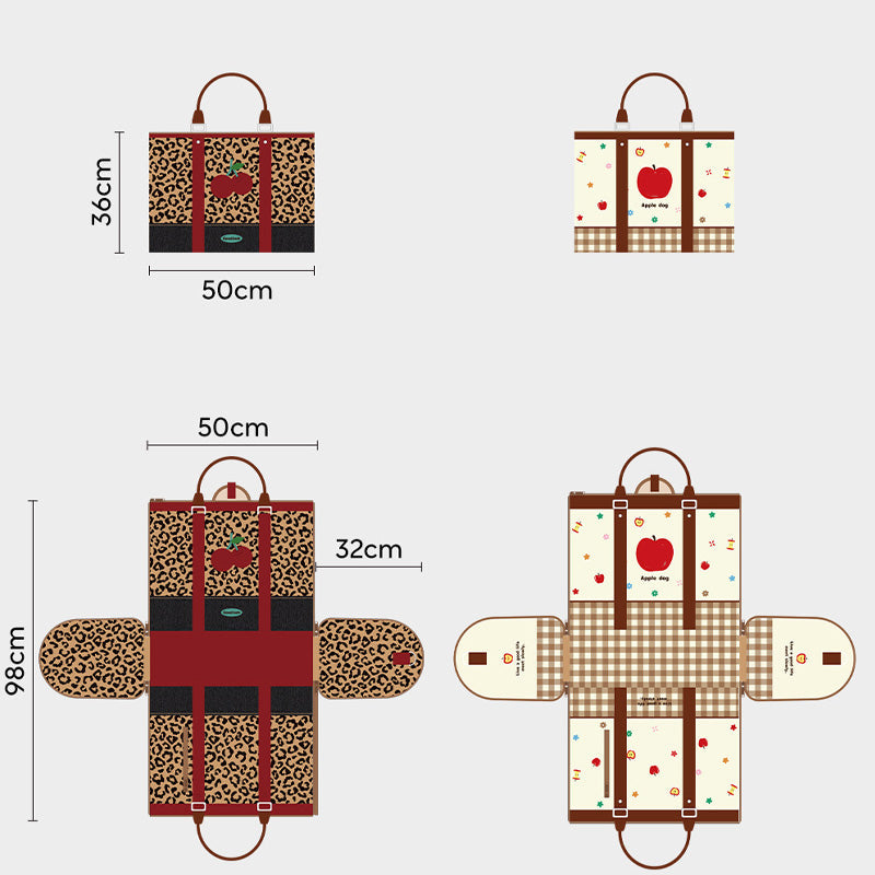 2-in-1 Convertible Travel Duffle Bag