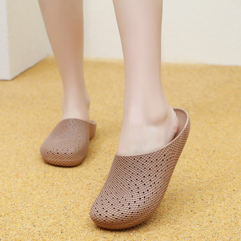 Unisex Breathable Mesh Hole Slippers