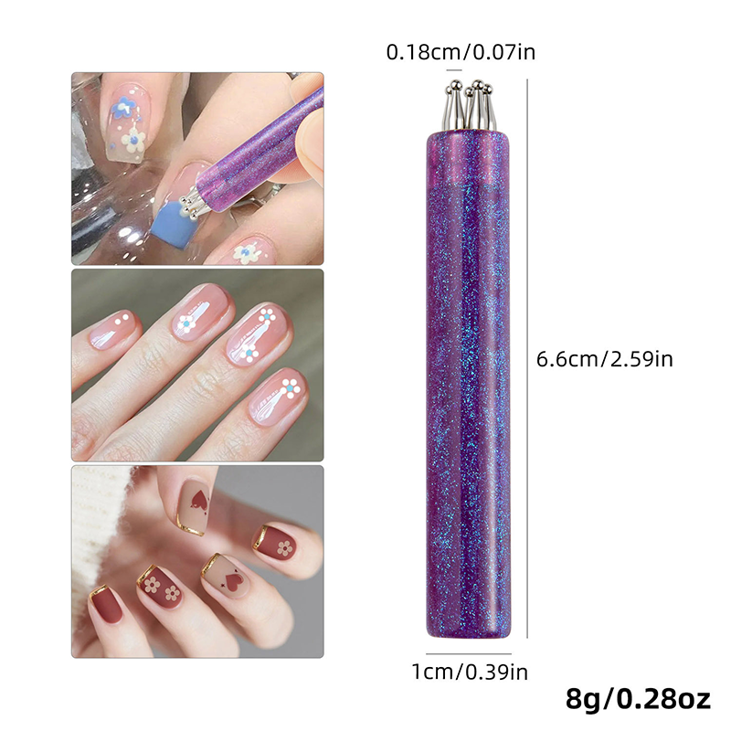DIY Flower Nail Art Dotting Pen