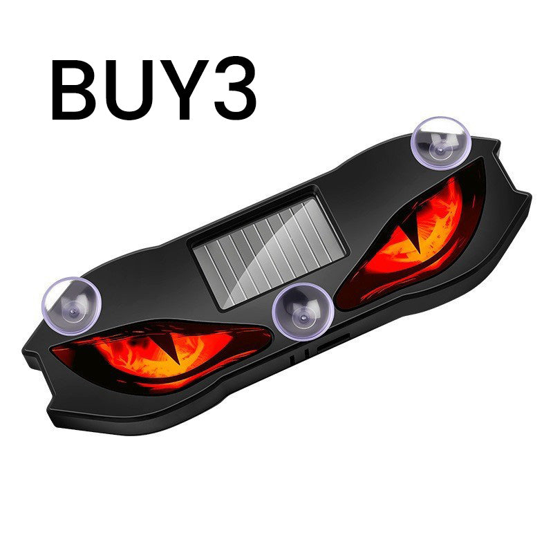 🚗🔆 Solar-Powered LED Car Warning Light ! Solar-powered, weatherproof, automatic activation at dark – for more safety on the roadside. 🔥🛡️
