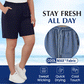 ❄️ Hot Sale 49% OFF🔥2025 Innovative Unisex Ice Silk Fast Dry Stretch Shorts