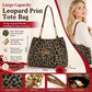 🎁2026 New Arrivals💥Last Day Sale 50% Off💥Large Capacity Tote Bag with Leopard Print