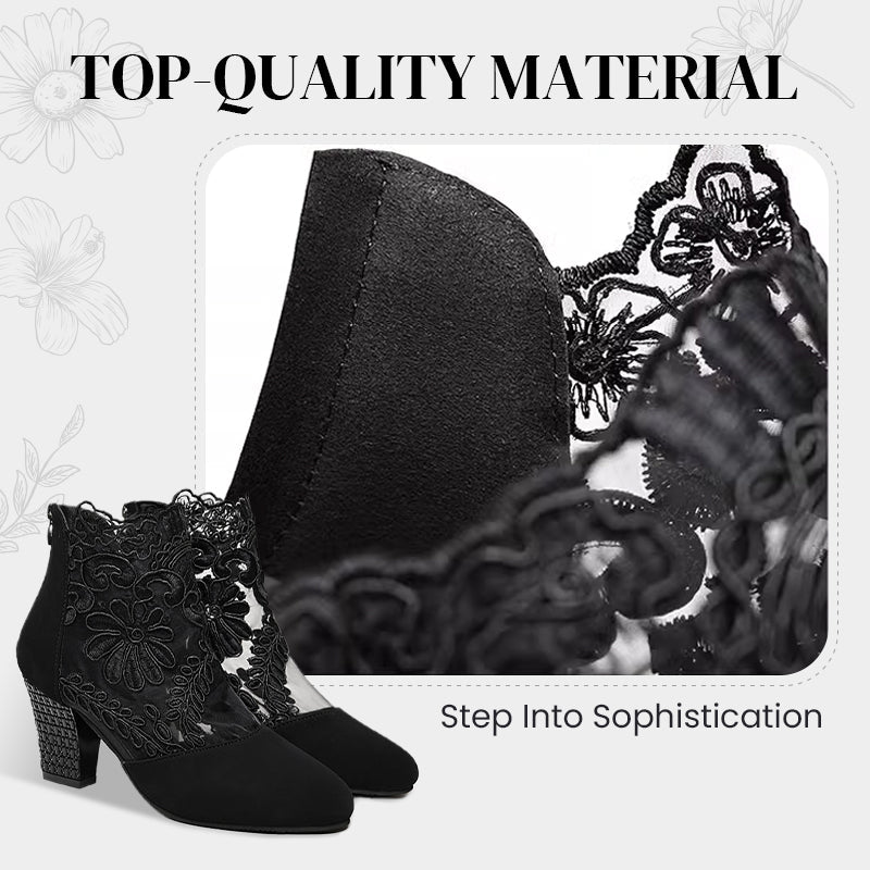 Women's Summer Elegant Lace High Heels