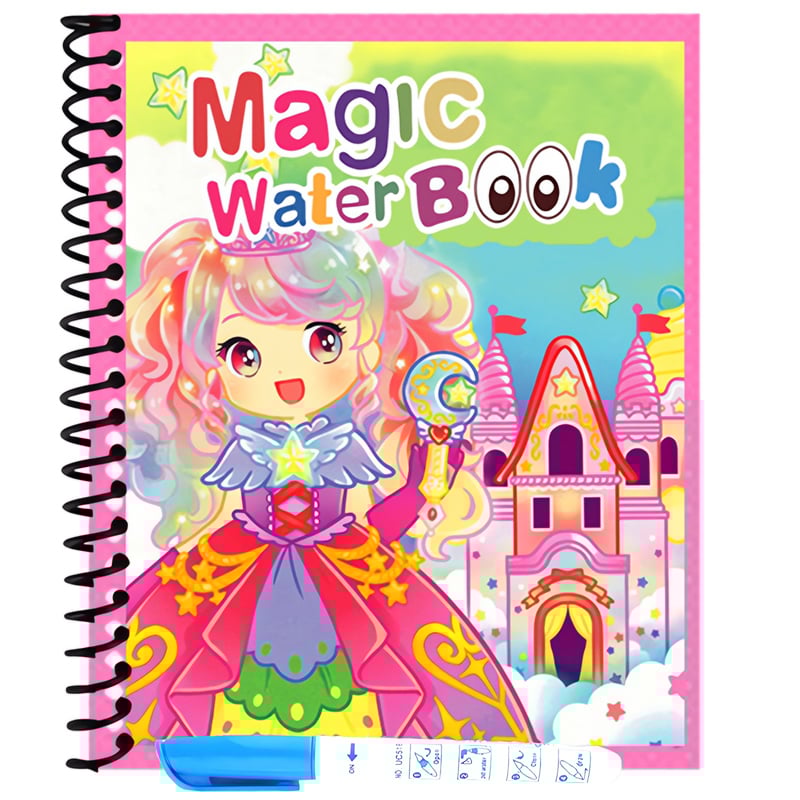 🌹BUY 1 GET 1 FREE🔥Summer Promotion 🎁✨️Magic Water Book📚️🎨🧠