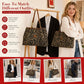 🎁2026 New Arrivals💥Last Day Sale 50% Off💥Large Capacity Tote Bag with Leopard Print
