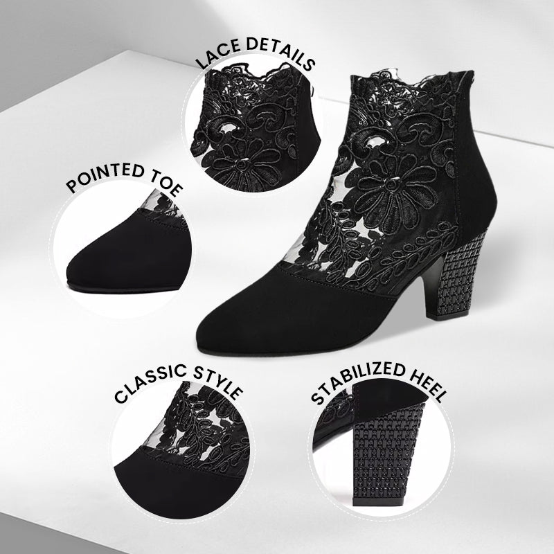 Women's Summer Elegant Lace High Heels