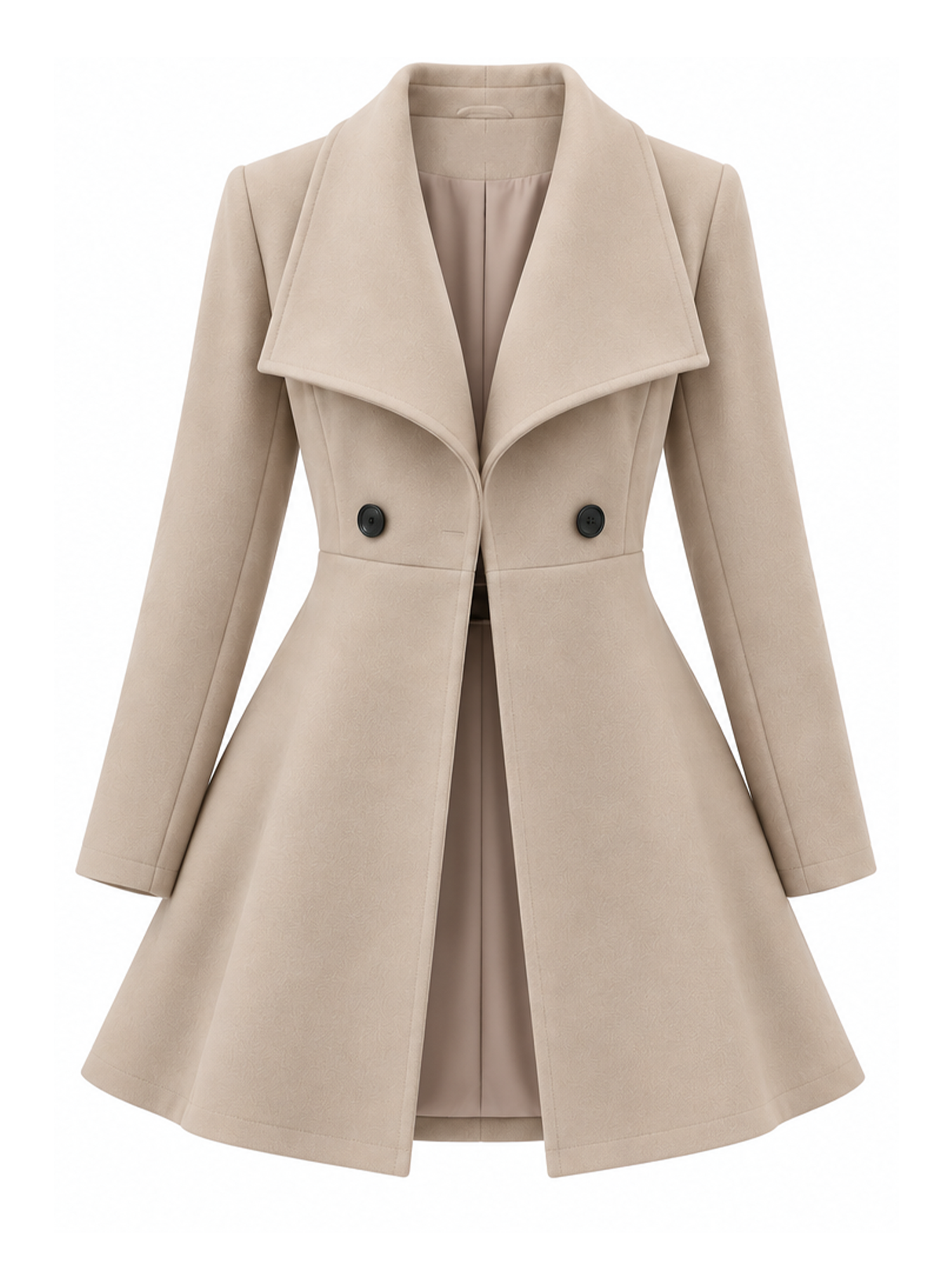 ⌛Limited-Time Offer-Women's Elegant Slim Fit Lapel Coat