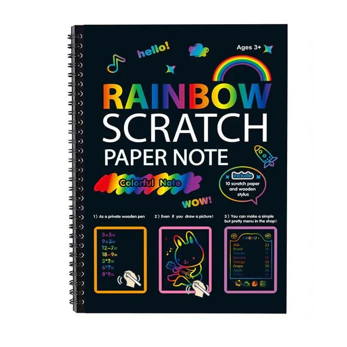 🔥Christmas Big Sale🌈✍️Rainbow Magic Scratch Paper