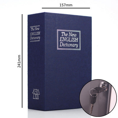 🔒Hidden Book Safe Dictionary Secret Storage Box with Lock💵
