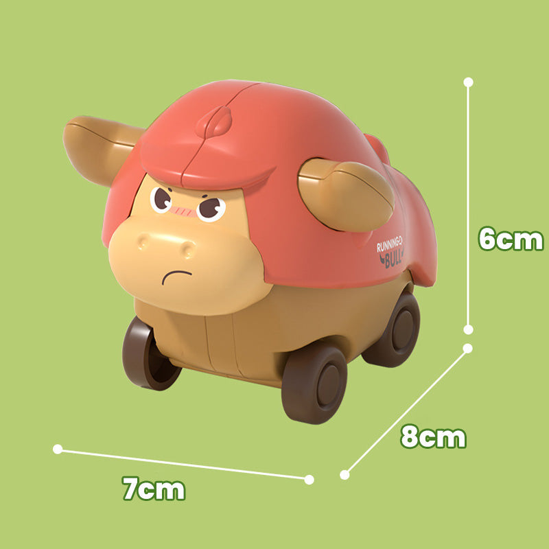 😍BUY 2 GET 1 FREE😍Push Go Bull Car Toys for Toddlers