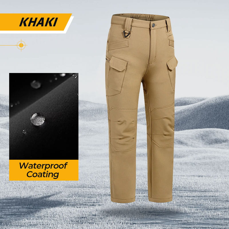 🔥Last day sale 50% OFF🔥Men's Outdoor Hiking Waterproof Warm Pants👖