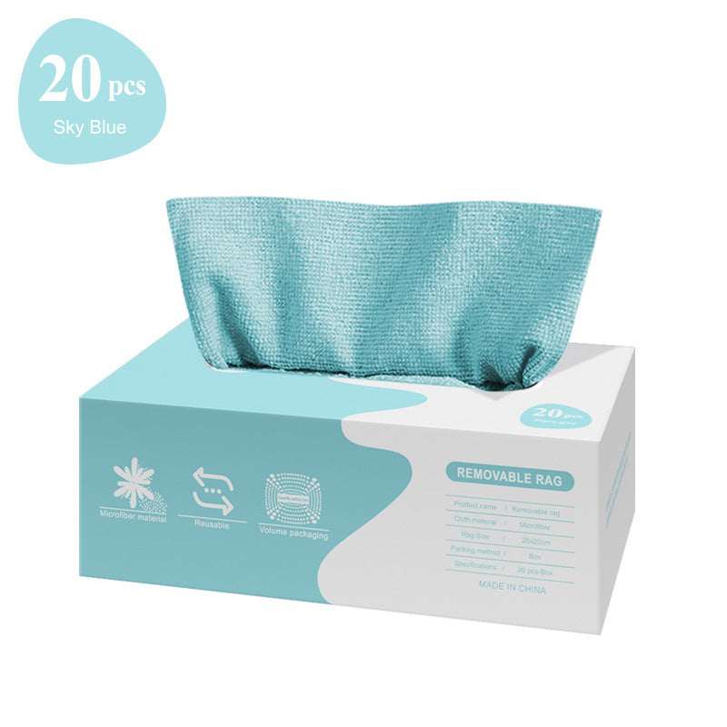 ♻️Reusable Microfiber Paper Towels (20 pcs in 1 box)