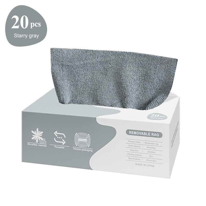 ♻️Reusable Microfiber Paper Towels (20 pcs in 1 box)