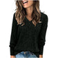 Women's V Neck Long Sleeve Solid Sweater -👏Soft and Warm!